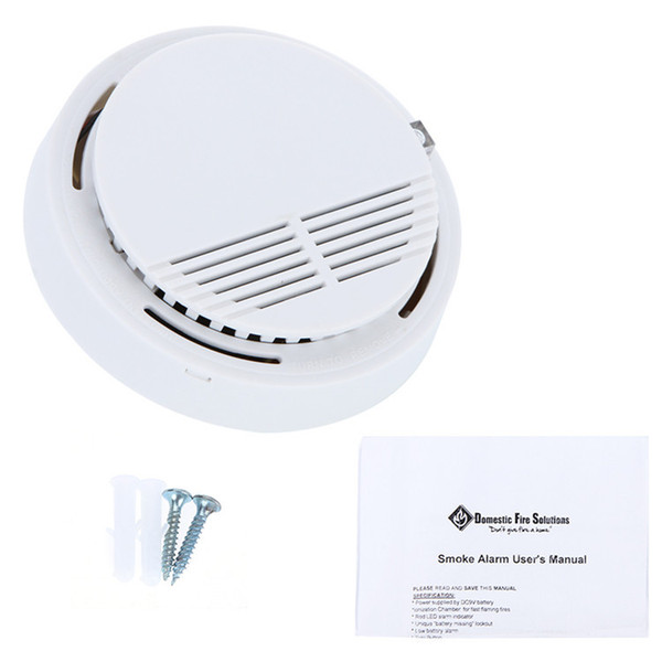 New High Sensitivity Stable Photoelectric Smoke Alarm Fire Smoke Detector Sensor Security System Wireless Smoke Detector Sensor for Home