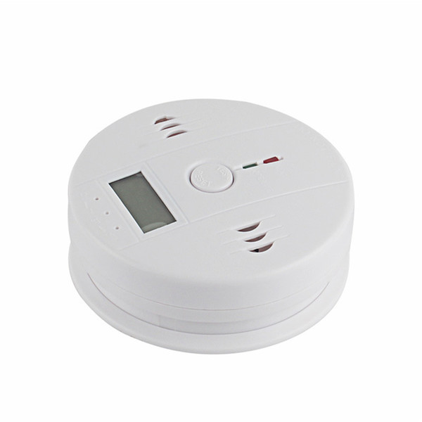 Home LCD Photoelectric Independent Security CO Gas Sensor High Quality Carbon Monoxide Poisoning Alarm Detector Home Hotel Supplies