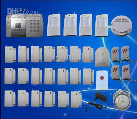 20 Door/Window Detector Home Security Alarm System Kit Auto Dial Burglar Intruder Alarm Systems S216