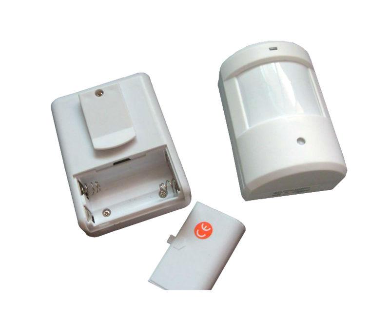 Wholesale-New Doorbell Wireless Home Door Window Motion Detector Burglar Entry Security Door Bell Alarm Chime Remote Detective System