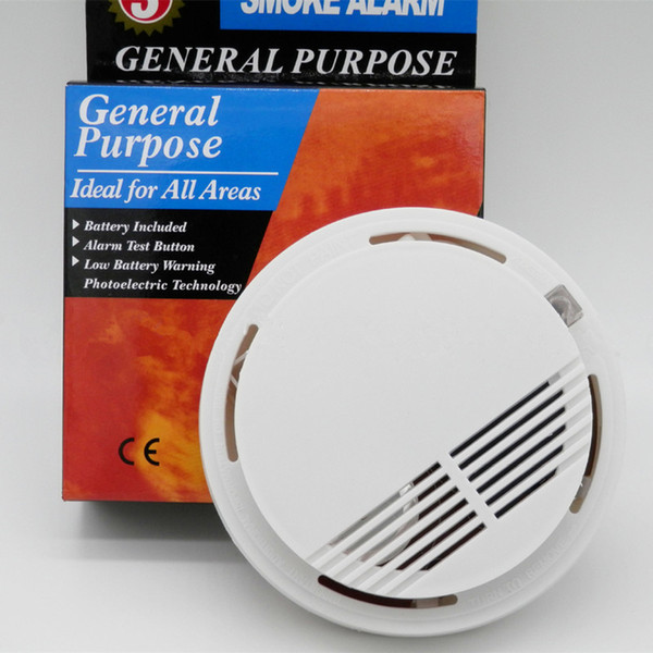 Wireless Smoke Alarm Detector For Home Security Alarm System Portable Independent Fire Alarms Detectors Photoelectric Sensor