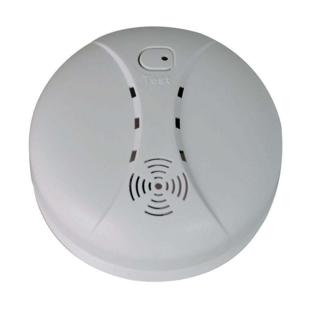 Wireless Smoke Warning Alarm Sensor Detector Home Kitchen Security Safety Alarm work with 9V Battery