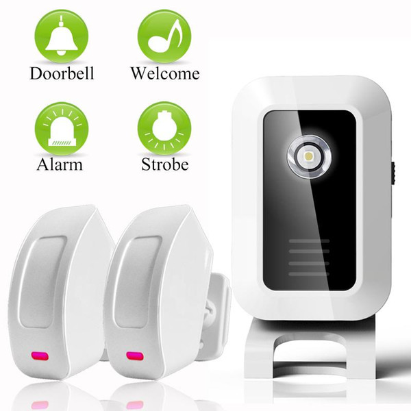 Welcome device Shop Store Home Welcome Chime Wireless Infrared IR Motion Sensor Door bell Alarm Entry Doorbell Reach 150m