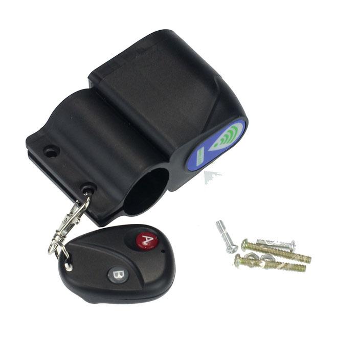 Wholesale-Scolour Lock Bicycle Cycling Wireless Remote Control Vibration Alarm Anti-theft Freeshipping& wholoesale