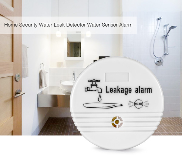 ABS Wireless Water Leak Detector Water Sensor Alarm Leakage Alarm Home Security