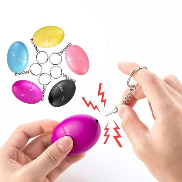 Portable Keyring Defense Personal Alarm Girl Women Anti-Attack Security Protect Alert Emergency Safety Mini Loud Keychain Alarm