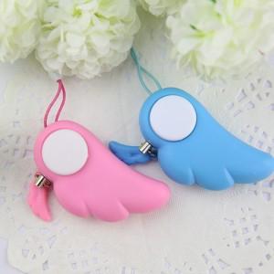 Angel wings woman anti Wolf for self-defense electronic alarm mobile phone bag lady lovely Pendant