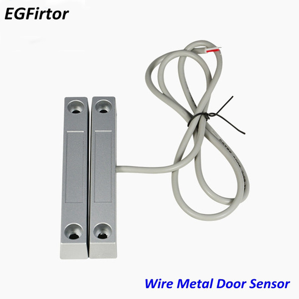 Factory Products Wholesale Price Wire Metal Roll Door Window Sensor Magnetic Contact Reed Switch Sensor For Home Alarm System