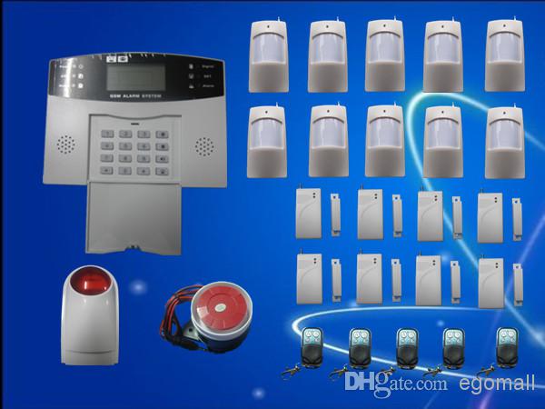 Wireless Wired Home GSM SMS Burglar Security Alarm System NEW Tri-Band H319