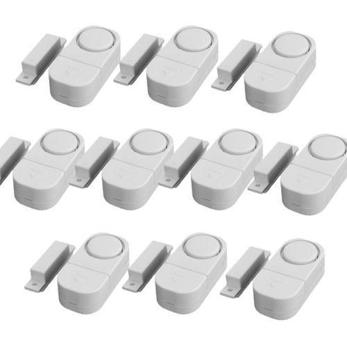 10X WIRELESS Home Window Door Burglar Security ALARM System Magnetic Sensor