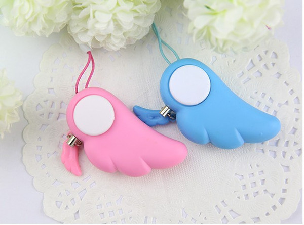 Angel Electronic Protection alarm anti male wolf Sensors And Alarms Personal Safety Scream Loud Keychain Alarm