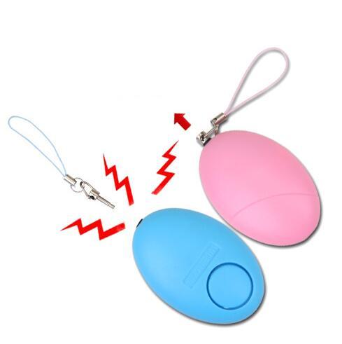 Personal Alarms Bell Tama Loud Safe Stable 120 Decibels Mini Portable Keychain Alarm Safe Football Panic Anti Rape Attack Self Defence