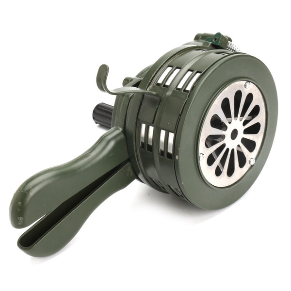 NEW Aluminium alloy Crank Hand Operated Air Raid Emergency Safety Alarm Siren Home Self Protection Security Alarm Siren