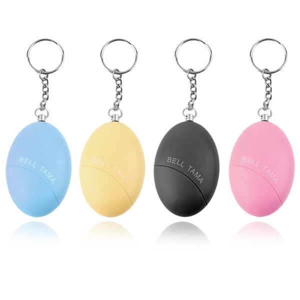 Personal Alarms Bell Tama Loud Safe Stable 120 Decibels Mini Portable Keychain Alarm Safe Football Panic Anti Rape Attack Self Defence