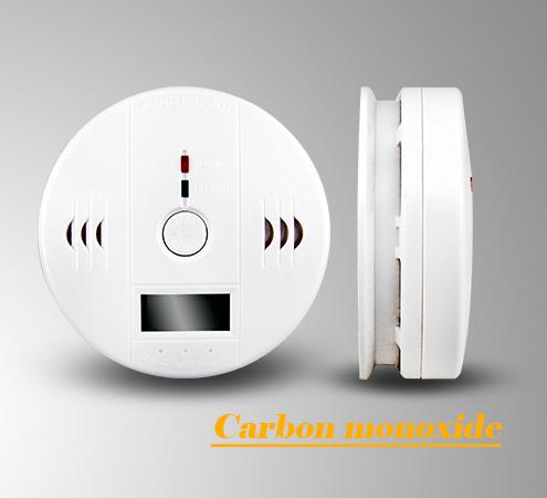 Home Security Carbon monoxide detector Alarm CO Alarm Gas Detector Alarm Work Include 3pcs AA Battery CE