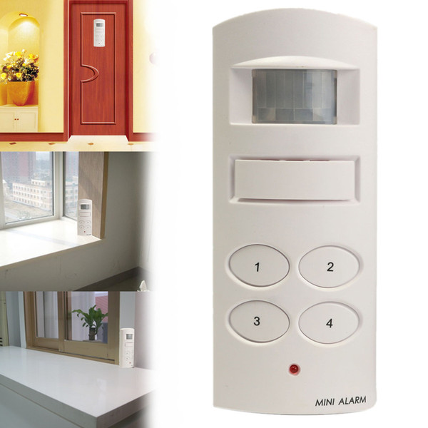 Home Door Alarm Wireless Sensor Security Alert System Programmable with Keypad