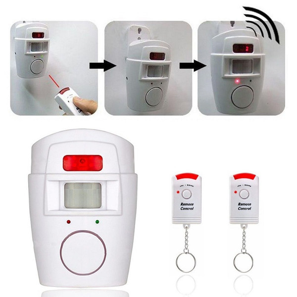 Home Security PIR MP Alert Infrared Sensor Anti-theft Motion Detector Alarm Monitor Wireless Alarm remote controller