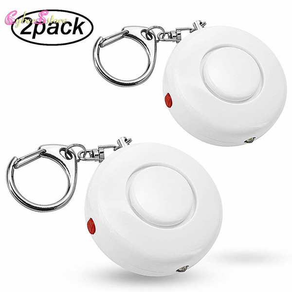 US FBA Loud Emergency Personal Alarm Keychain SOS Keyring for Kids, Students, Women, Elderly, Adventurer,Night Workers Self Defense Safety