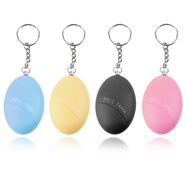 Personal Alarms Bell Tama Loud Safe Stable 120 Decibels Mini Portable Keychain Alarm Safe Football Panic Anti Rape Attack Self Defence