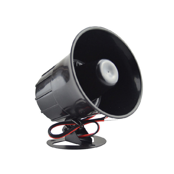 Anti-theft Alarm Horn DC 12V Wired Loud Alarm Siren Horns Outdoor With Metal Bracket For Home Security Protection System ES-626