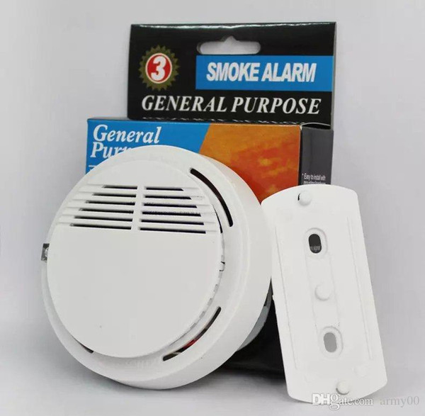 Smoke Detector Wireless Alarm Security Smoke Fire Detector Home Security System for Indoor Smoke Alarm Sensor for Detecting Home Security