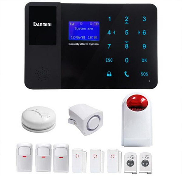 Touch Keypad GSM Alarm System APP Remote Control