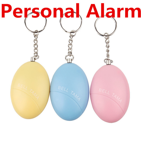 Personal Alarms Bell Tama Loud Safe Stable 120 Decibels Mini Portable Keychain Alarm Safe Football Panic Anti Rape Attack Safety Security