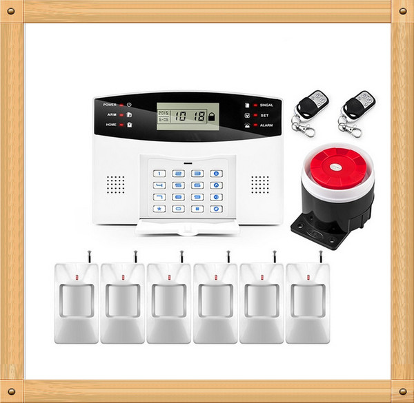 Authentic Wolf Guard Alarm System APP Control Burglar Alarm Wireless and Wired Zones GSM Alarm System Home Security