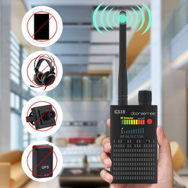 Anti-Wireless RF Signal Detector Set GPS Camera Signal Detector,for Camera GSM CDMA Listening Device GPS Radar Radio Scanner PQ618