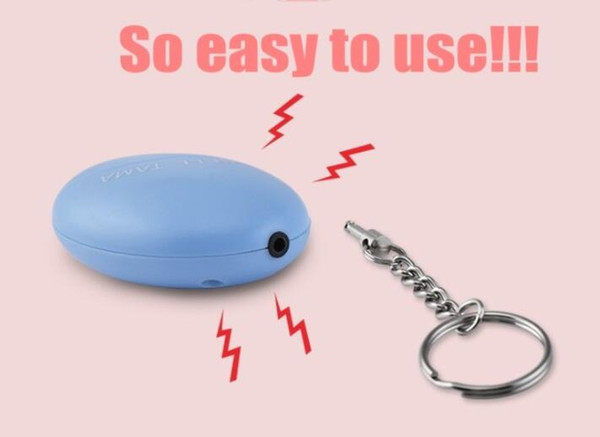 2 pcs Bell Tama Mini Key chain Personal Alarm 120dB Emergency Self Defense Alarm Keychain for protecting Women Kids students