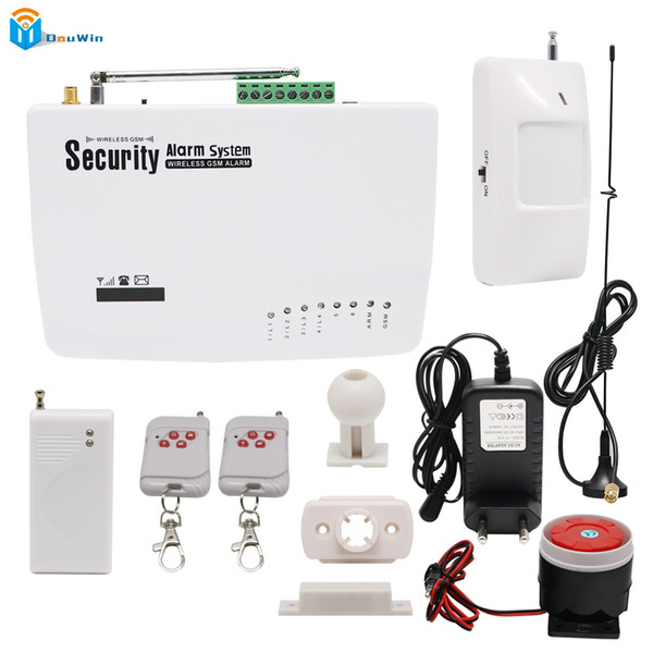 New Wireless Russian/English/Spanish Voice 433MHz Home Security System Alarm Auto-Dialer Factory Sale Free Shipping