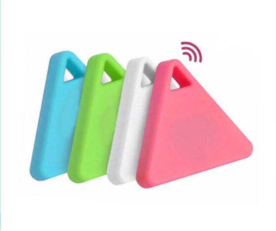 Mini Triangle Wireless Smart Bluetooth Anti Lost Alarm Tracker GPS Locator For Kids Pets Bag Wallet Keychain Pedent