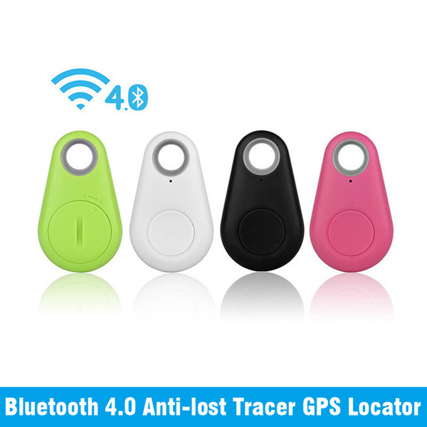 Smart Bluetooth Tracer GPS Locator Tag Alarm Wallet Key Pet Dog Tracker Finder Blue for iPhone IOS Android key ITags custom design