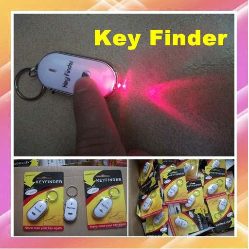 Key finder Sound Control Whistle Locator Key Finder with keychain 500pcs/Lot