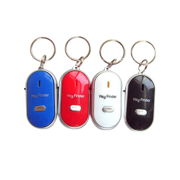 2018 New LED Whistle Key Finder Flashing Beeping Remote Lost Keyfinder Locator Keyring Multicolor