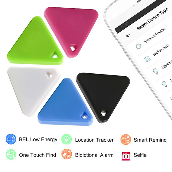 Mini Triangle Smart Finder Bluetooth Locator Key Pet GPS Tracker Car Finder Child Locator Device Wireless Seeker Smart Anti Lost Alarm