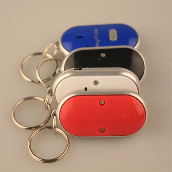 key finder tags wireless smart whistle sound control keychains finder led light led flashlight find wallet pet tracker Locator custom design