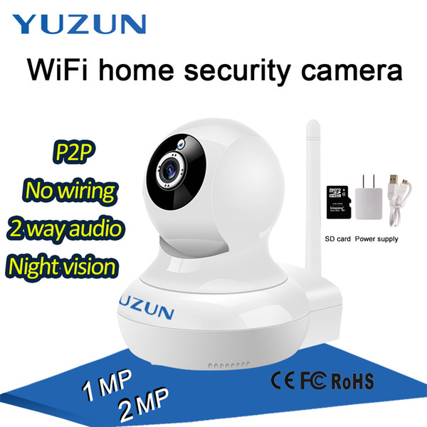 P2P APP Controlled Reliable home security alarm system IP camera wireless WIFI for house safe robot ptz camera