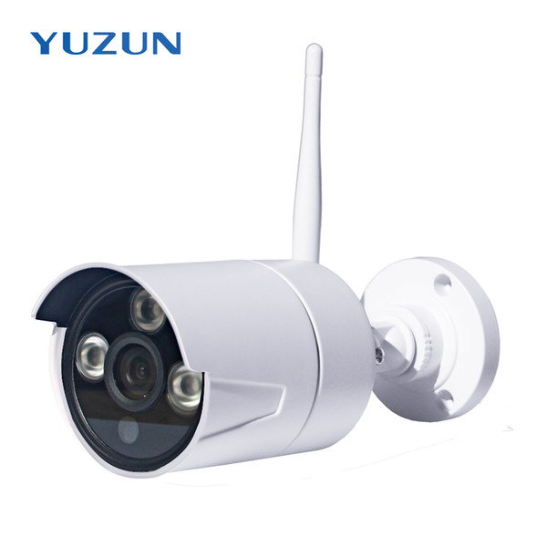 720P P2P IR-cut night vision self hotspot WiFi Home security mini bullet baby monitor IP66 outdoor waterproof cctv wireless camera