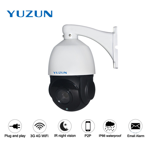 960P 1080P 3g 4g Wireless cctv security outdoor speed dome ptz camera AP WiFi hotspot 4x zoom night vision p2p ip monitor camera