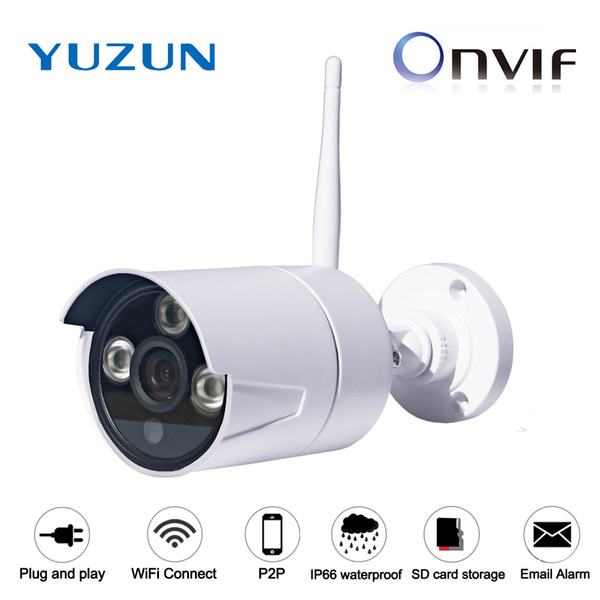 1080P easy use mini camera wifi alarm motion detective IP66 waterproof outdoor bullet wireless cctv video IP camera with P2P remote monitor