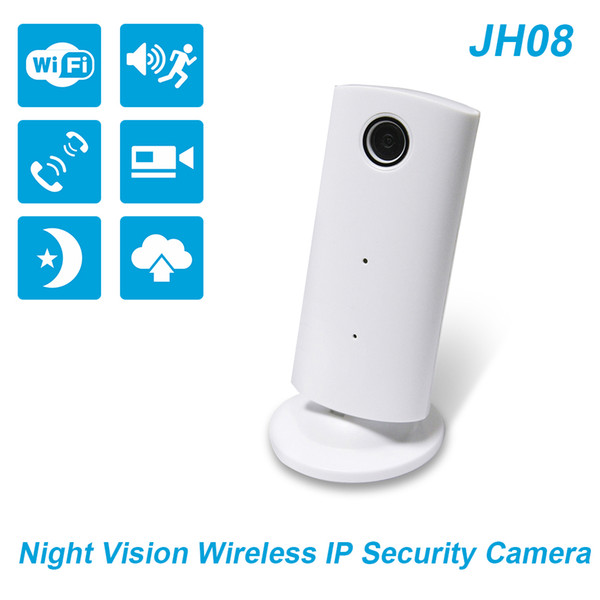 JIMI Night Vision IP Camera and 8G SD Card,JH08 Wireless Camera Security System Battery Powered Bluetooth Camera