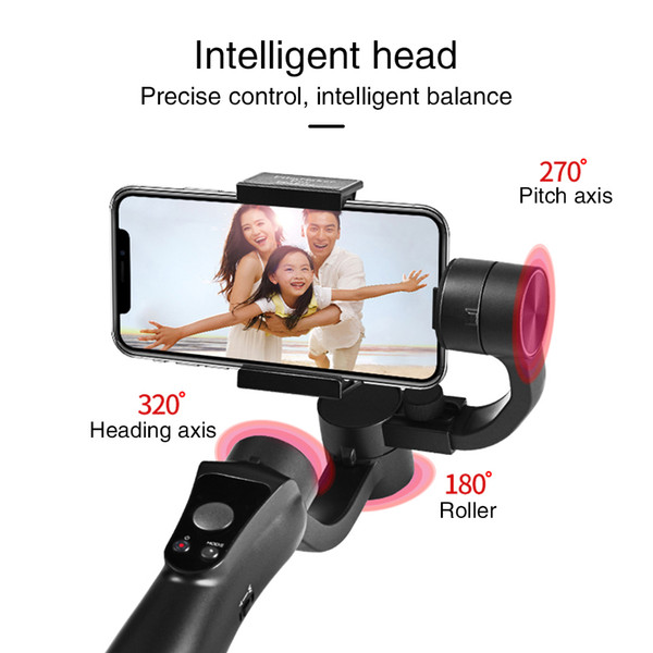 High Quality Handheld Gimbal Stabilizer Holder Mobile App Wireless Control Photo Holder For Iphone 6 7 8 Samsung Hua wei