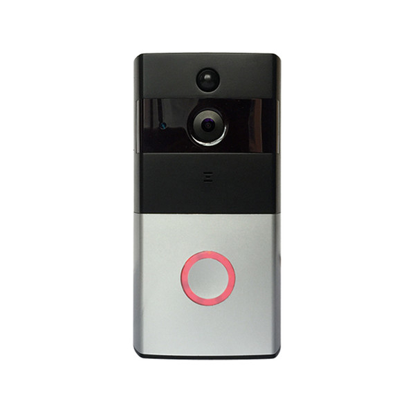 Wi-Fi Enabled Smart Video Doorbell Smart Life APP Remote Control WiFi Door Bell Wireless Camera HD 720P