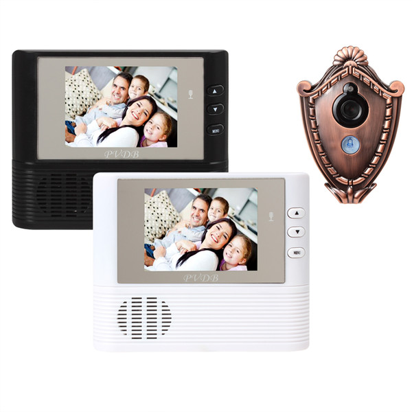 2.8 Inch LCD Door Bell Viewer Digital Monitor Peephole Security Cam Camera with Night Vision Video ACA_033