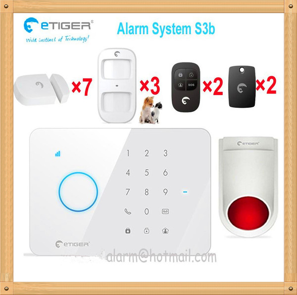 Smart home safty guard mobile APP controlled Security alarm system GSM burglar for home & office