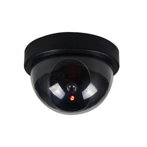 Dummy Camera Dome Fake Outdoor Indoor Fake Surveillance Camera CCTV Security Camera Flashing Red LED Light for home security