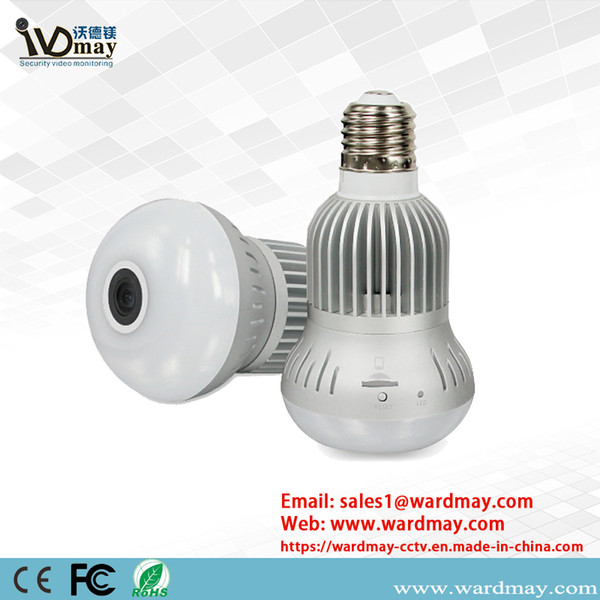 Wdm CCTV New Style Smart Bulb Security Home Security Wireless Wifi IP Camera