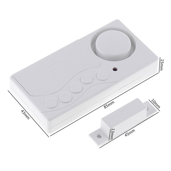 Wireless Magnetic Sensor Home Door Window Entry Burglar Security Alarm Safety Guardian Protector System with LED light SAM_40A