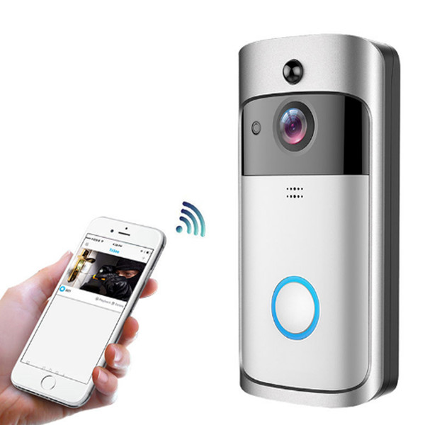 Video Doorbell Pro Doorbell Camera HD WiFi Wireless Front Door Camera with Doorbell Chime Battery Power Operated